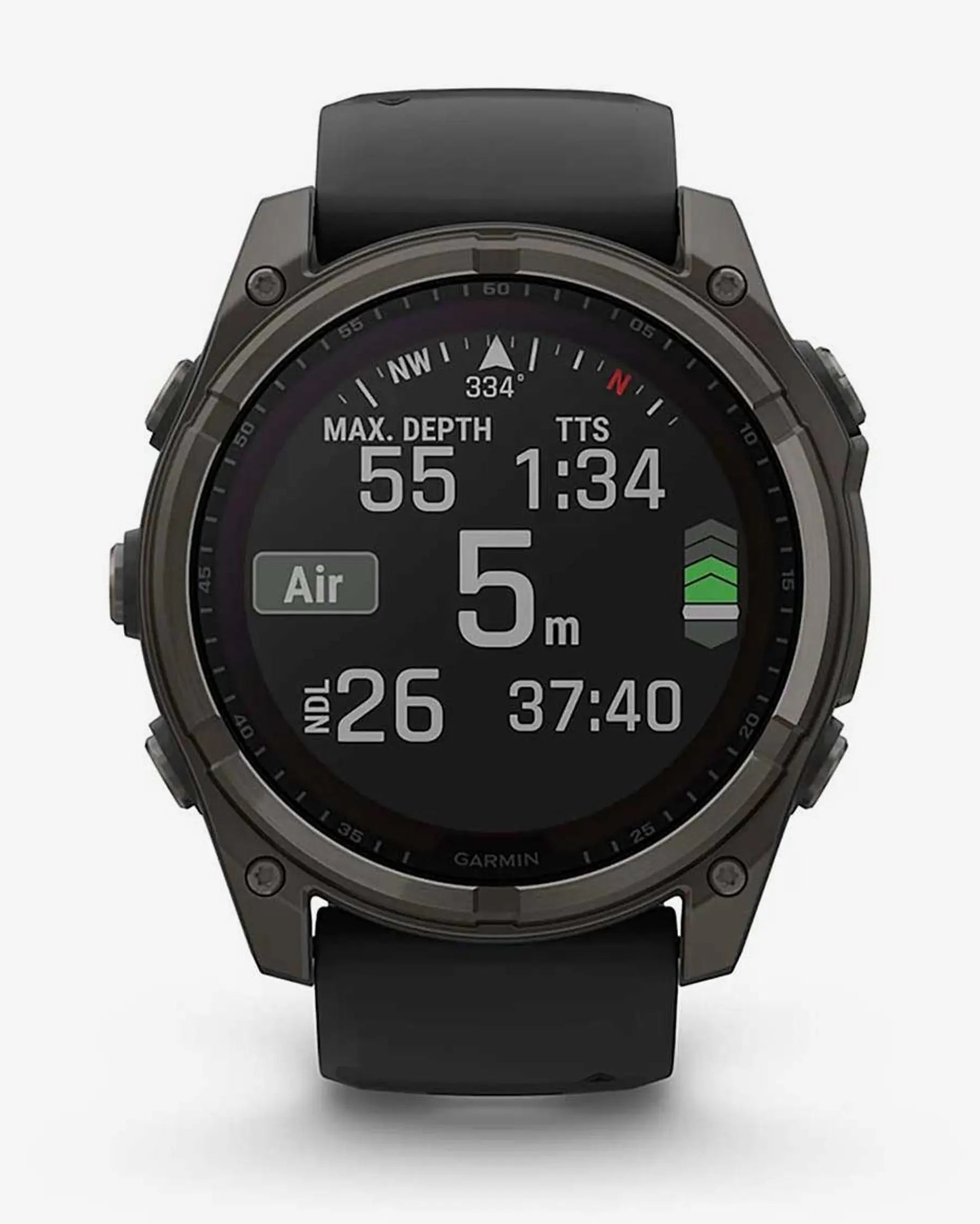 Reloj Garmin Fenix 8 Zafiro Solar 51mm GPS Titanio