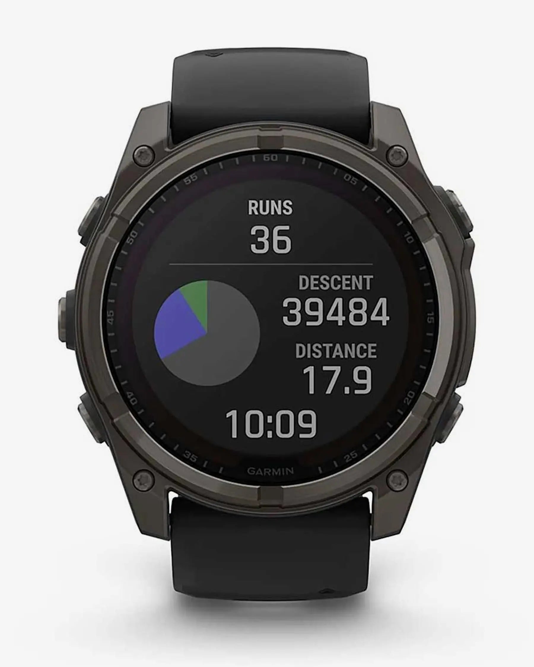 Reloj Garmin Fenix 8 Zafiro Solar 51mm GPS Titanio