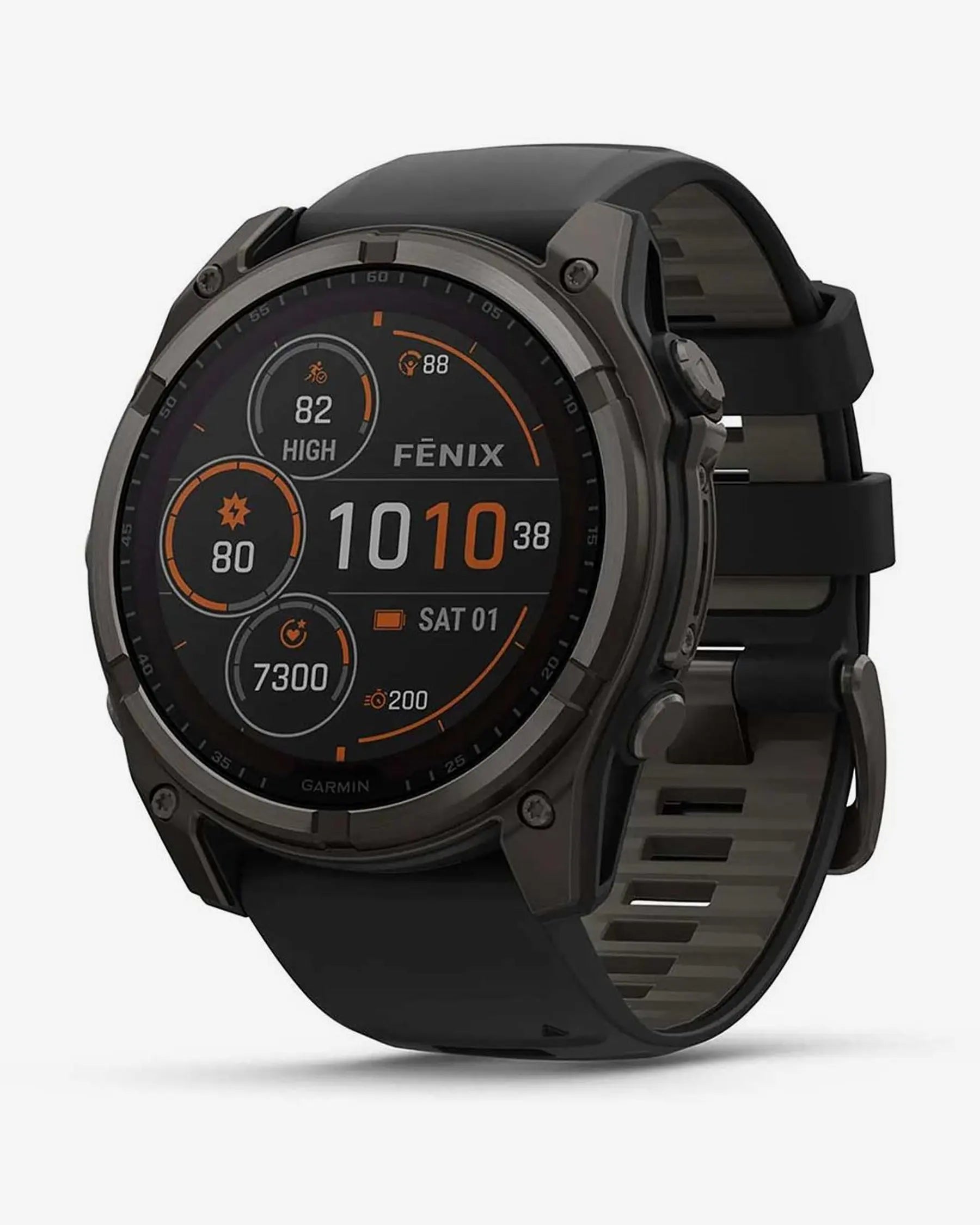 Reloj Garmin Fenix 8 Zafiro Solar 51mm GPS Titanio