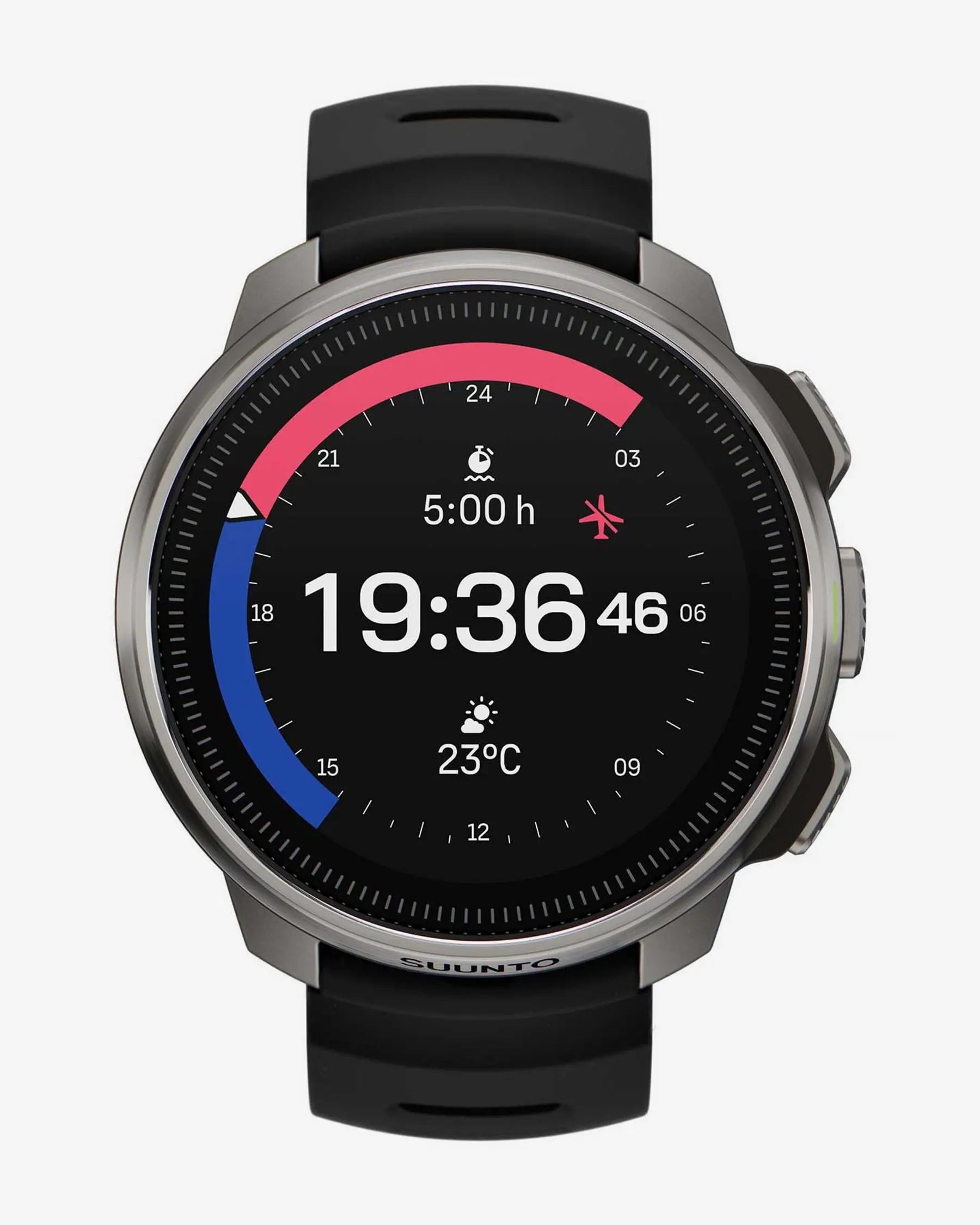 Ocean Steel Black Dive - Reloj de buceo con GPS